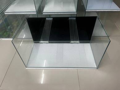New Aquarium Glass Fish Tank 2ft (Black)