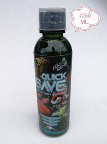Aqua Genie Quick Save 250ml Fish Aquarium Ikan