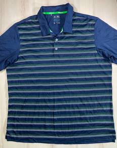 Adidas Golf Stripe Collar Tee #CW2 Used