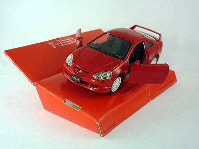 Honda integra TYPE R 1/36 model car (DARK RED)