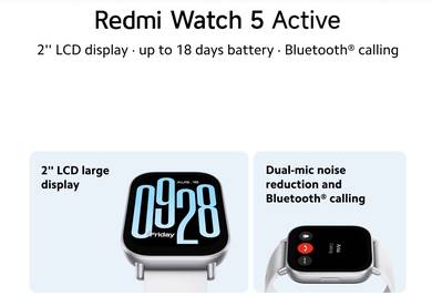 XiaoMi Redmi Watch 5 Active 2" LCD