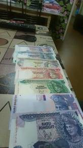 Duit Rm100,50,20,10,5,2 dan 1