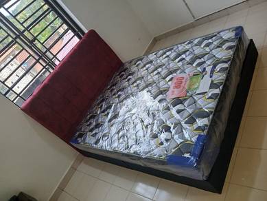 katil divan dan tilam 8 inch tebal queen