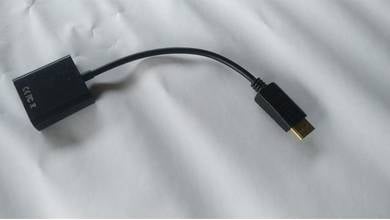 Display Port to VGA Converter Adapter