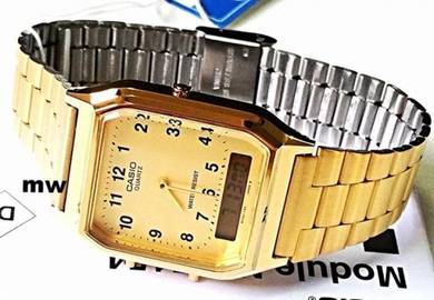 Watch- Casio Men Dual Time AQ230GA -ORIGINAL