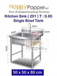 Stainless Steel Kitchen Sink stand full set 50 cm