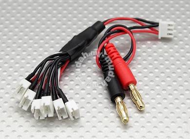 6 x Parallel JST-PH Charge Lead for E-flite UMX Se