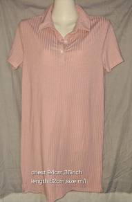 Pink Polo Dress