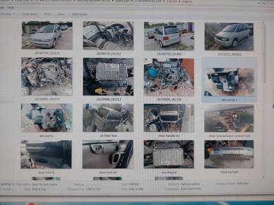 citroen evasion 2.0 16 valve spare part terpakai