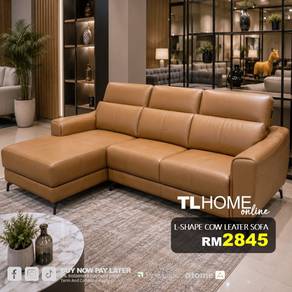 L Shape sofa (Cow Leather)