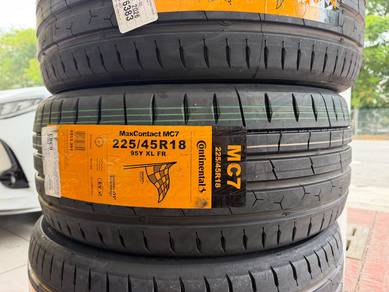 225/45/18 —Tayar baru— Conti Mc7 Year26