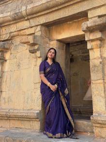Soft Linen Cotton Silk Saree