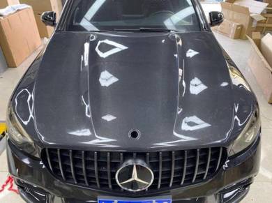 Mercedes GLC X253 Front Hood Bonnet Carbon Bodykit