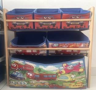 kids storage rack