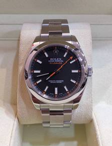 Pre-Owned Rolex 116400 Milgauss Black Dial 40mm