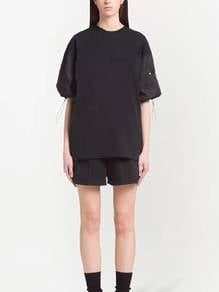 Prada Re-Nylon Black Pocket T-shirt
