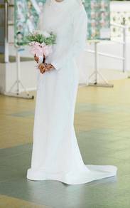 baju nikah baru pakai sekali