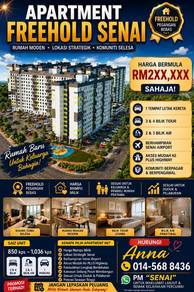 Service Residence in Sentrio Residences @ Senai