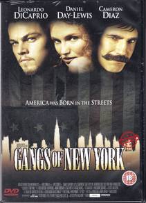 Ori DVD - GANGS OF NEW YORK [2002] Movie NEW
