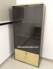Glass Door Storage Cabinet for Home