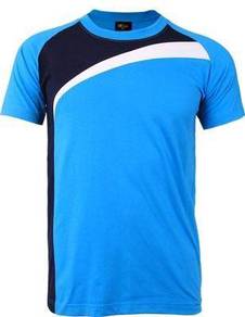T-shirt Raglan Round Neck Enzo Code 1828 Turq/ Nav