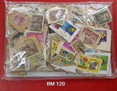 Malaya & Malaysia 500 Stamps, 1949 - 2010