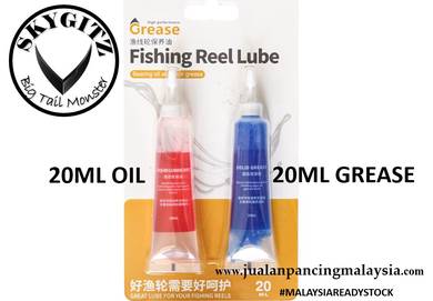 SKYGITZ MALAYSIA SPINNING CASTING FISHING REEL oil