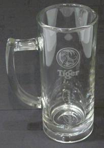 VtgTiger Beer Glass Tankard -World Acclaimed #1
