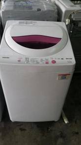 Mesin 6.5k Washing Machine Refurbish Toshiba Basuh