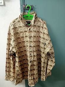 60)vintage woolrich kemeja shirt