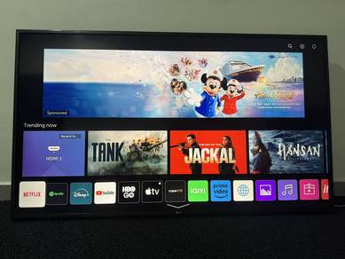 LG 60”webosAithinQ smart 4kuhd led tv