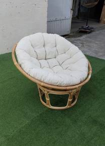 YE56Y Kerusi Papasan Rotan 100 cm Round R