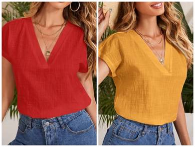 max top (red/ yellow)
