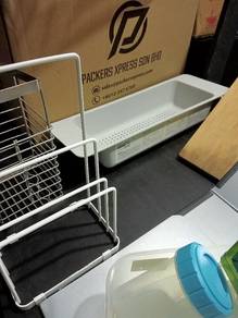 Ikea steel kitchen organizers 