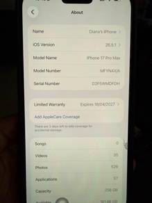 iphone 17promax like new urgent