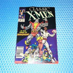 Vintage 1988 Marvel Classic X-Men #25 Comic