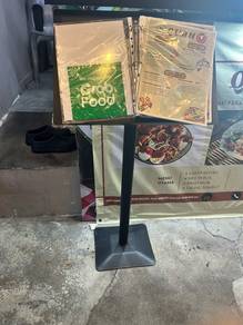 Menu Display Stand