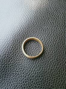 cincin belah rotan tembaga lama 