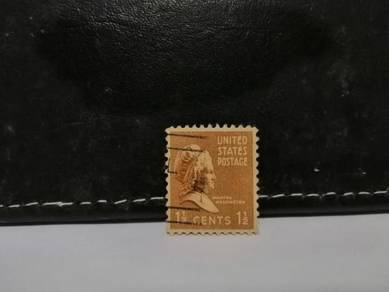1938 USA Stamp First Lady Martha Washington
