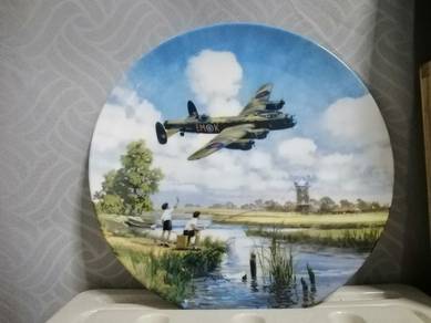 Vintage Lancaster Aircraft Plate