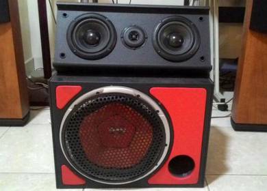 Dy Audio Image AV200 Center Speaker & Sony Sub