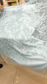 D1 Lace Beaded Pearl Sequieen (NEW)