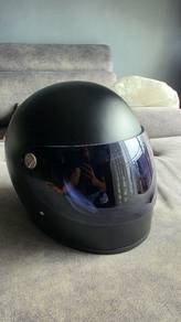Helmet Retro Slim Gringo Matte Black