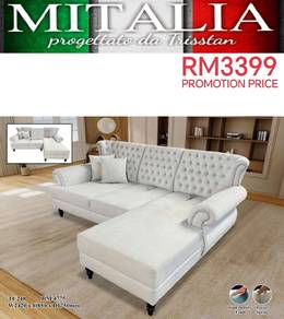 Chesterfield 2.4M L-Shape Sofa | Sofa Chesterfield