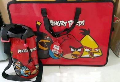 Original angry bird Water bottle & art holder