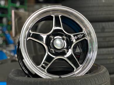 NEW 15 Lenso D1SF Rim City Vios Jazz Myvi Alza FLX
