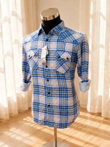 kemeja Uniqlo Linen Authentic Original Wash