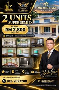 Semi-Detached House For Rent in Sungai Buton,LBN