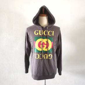 Gucci Logo Pullover Hoodie Sweater