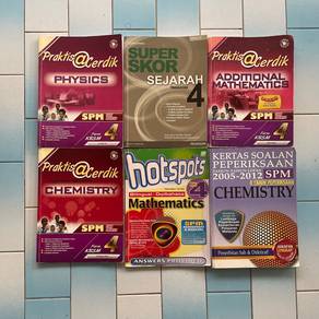 Buku latihan / soalan SPM & PT3 (jual asing)